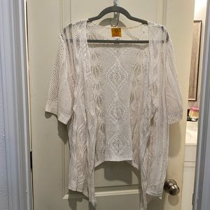 Ruby Rd 1x Cardigan white